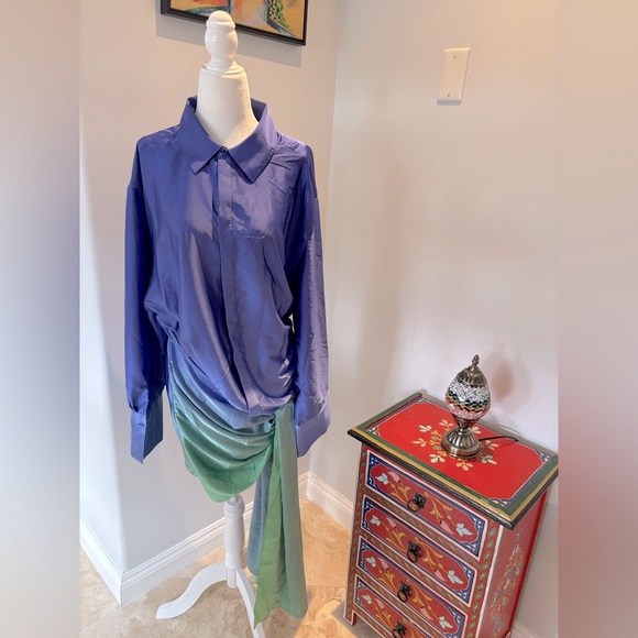 BARDOT MALIRA OMBRE SHIRT DRESS - Picture 3 of 5